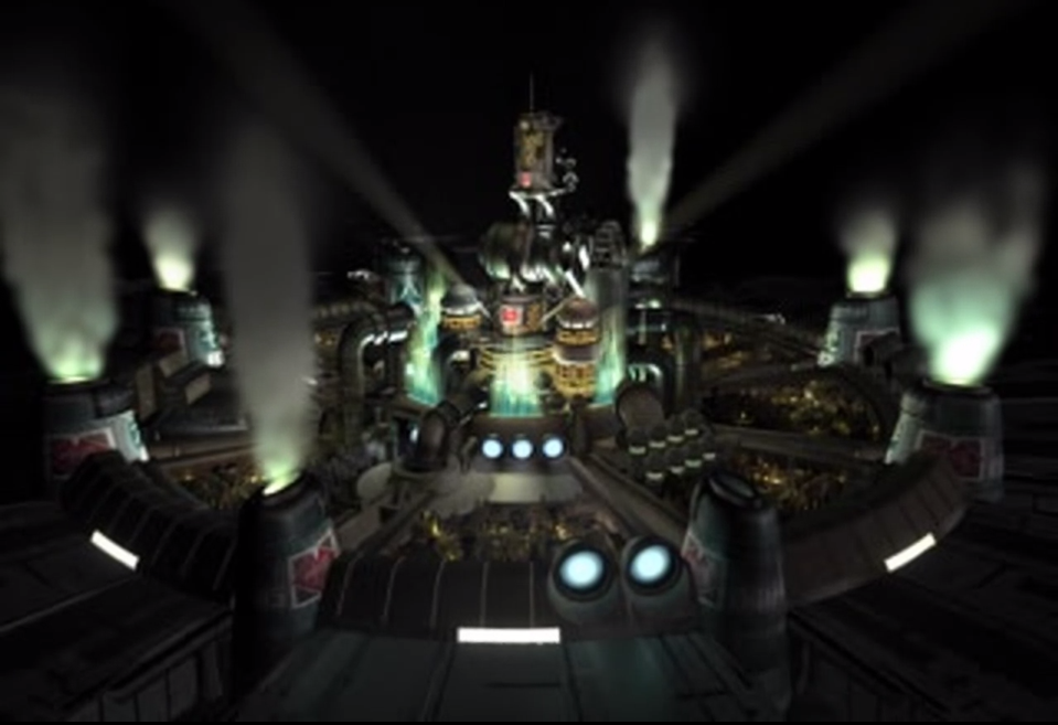 Image result for final fantasy VII cutscene